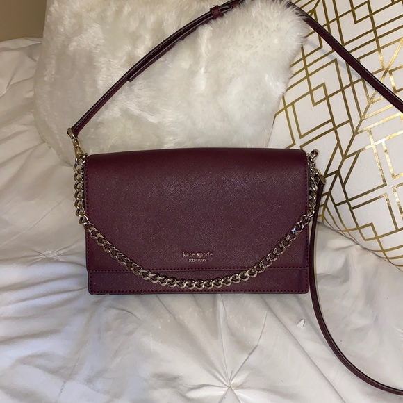 Beautiful Eggplant Kate Spade crossbody
